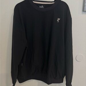 Vintage Ashworth "Golfman" Black Crewneck Sweatshirt